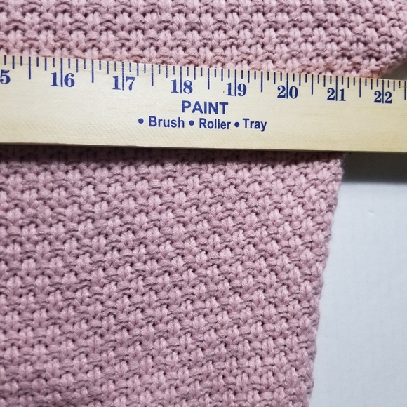 TECREW PINK MOCK SWEATER SIZE MEDIUM - Picture 8 of 10